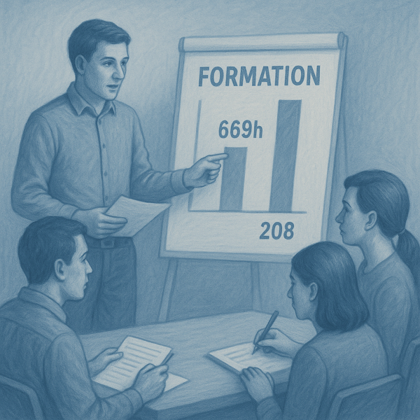 Formation Cybersécurité Montpellier 2024 – 669 h de formation, 208 stagiaires : accompagnement GRC sur-mesure (ISO 27001, NIS2, SMSI, PSSI, EBIOS) en école, CFA et entreprise.