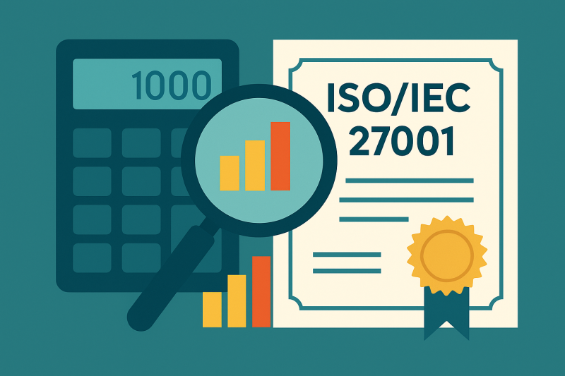 Budget et investissement à prévoir pour la certification ISO 27001 et la conformité en cybersécurité